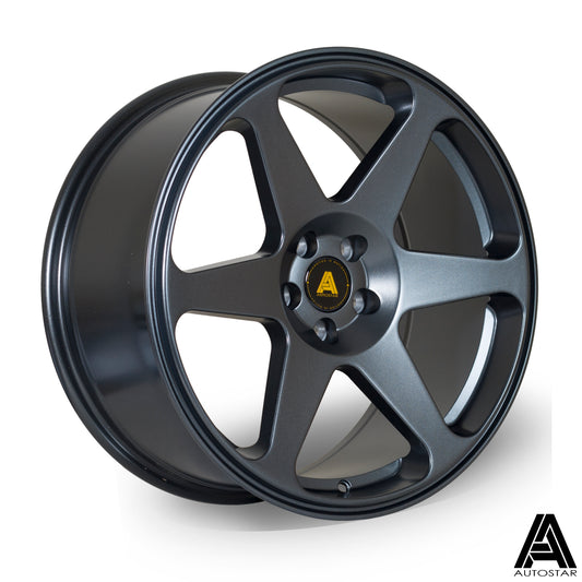 Autostar Chaser, 18 x 8.5 inch, 5x110 PCD, ET35, FGunmetal, Single Wheel