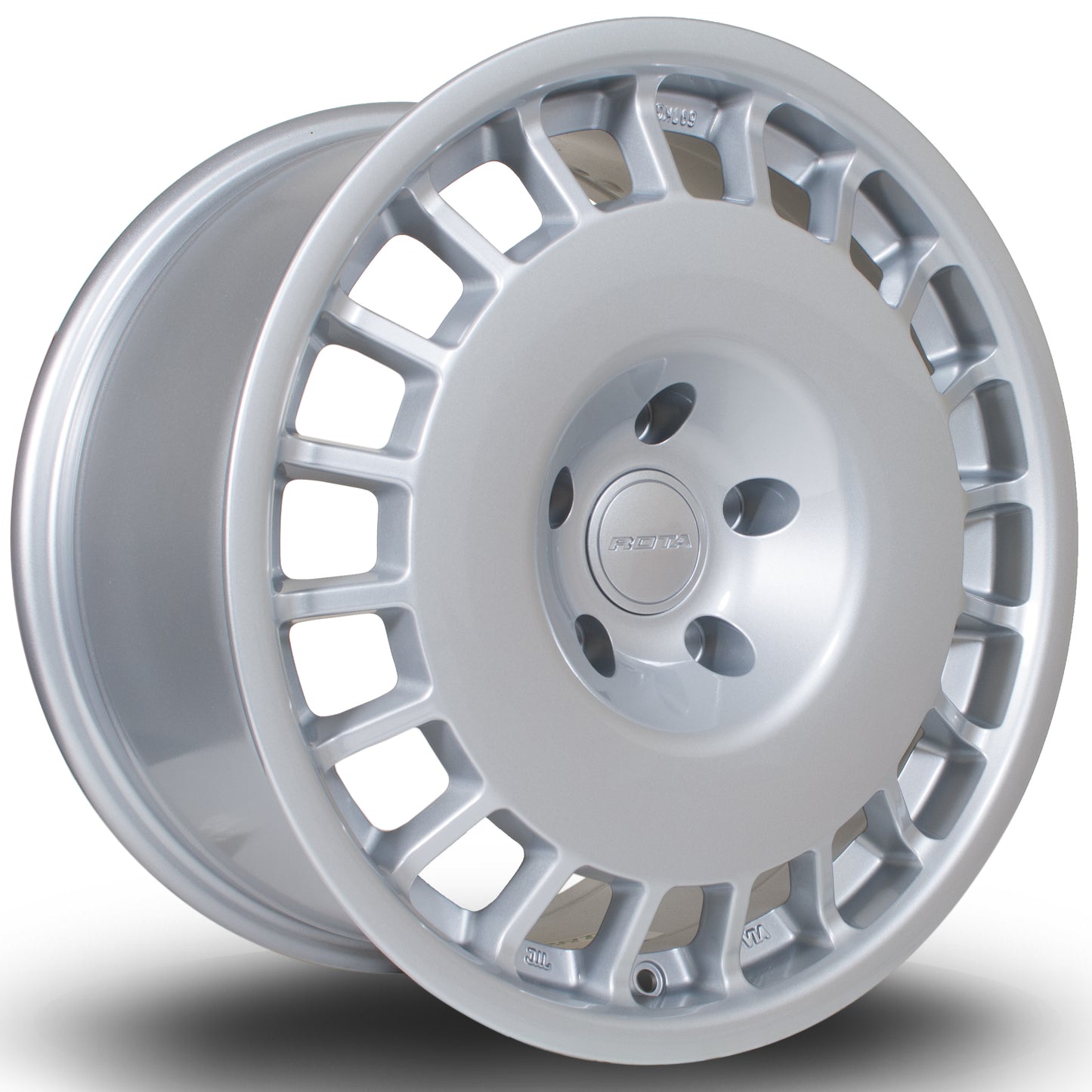 Rota D154, 17 x 8.5 inch, 5x100 PCD, ET35, Silver, Single Wheel