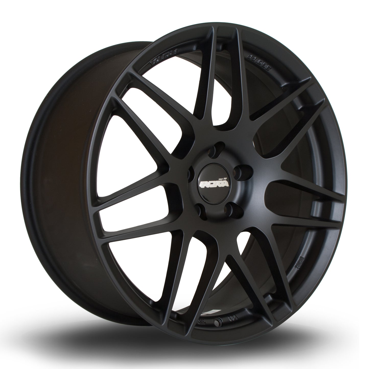 Rota FF01, 19 x 8.5 inch, 5x120 PCD, ET45, FBlack, Single Wheel