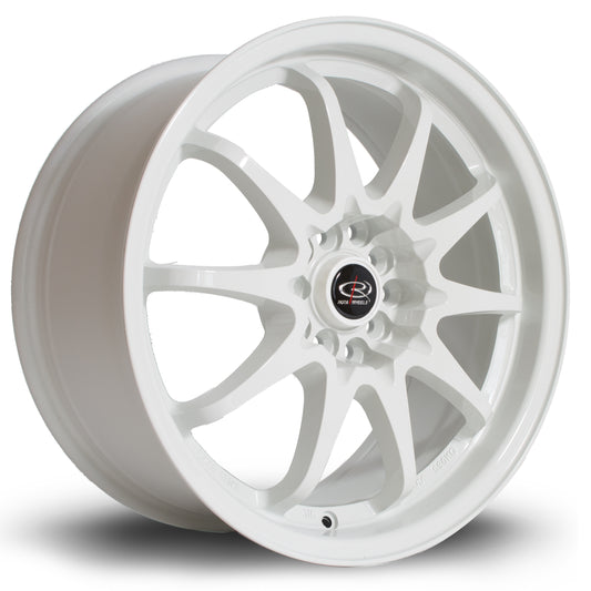 Rota Fight, 17 x 8 inch, 5x100~5x114 PCD, ET48, White, Single Wheel