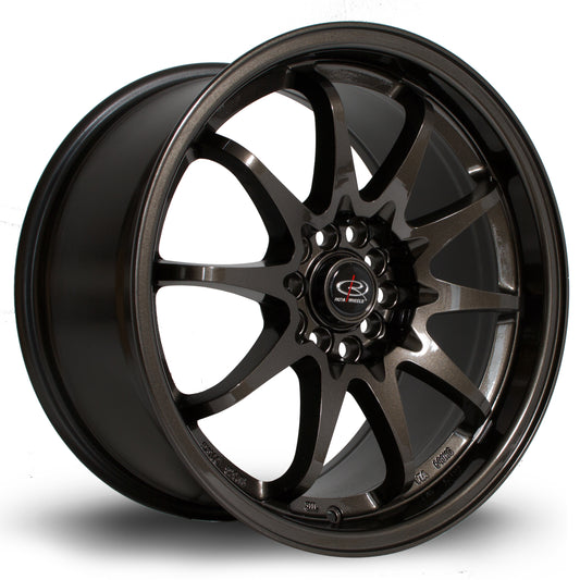 Rota Fight, 17 x 9 inch, 5x100~5x114 PCD, ET50, Gunmetal, Single Wheel