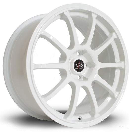 Rota Force, 17 x 8 inch, 5x114 PCD, ET35, White, Single Wheel