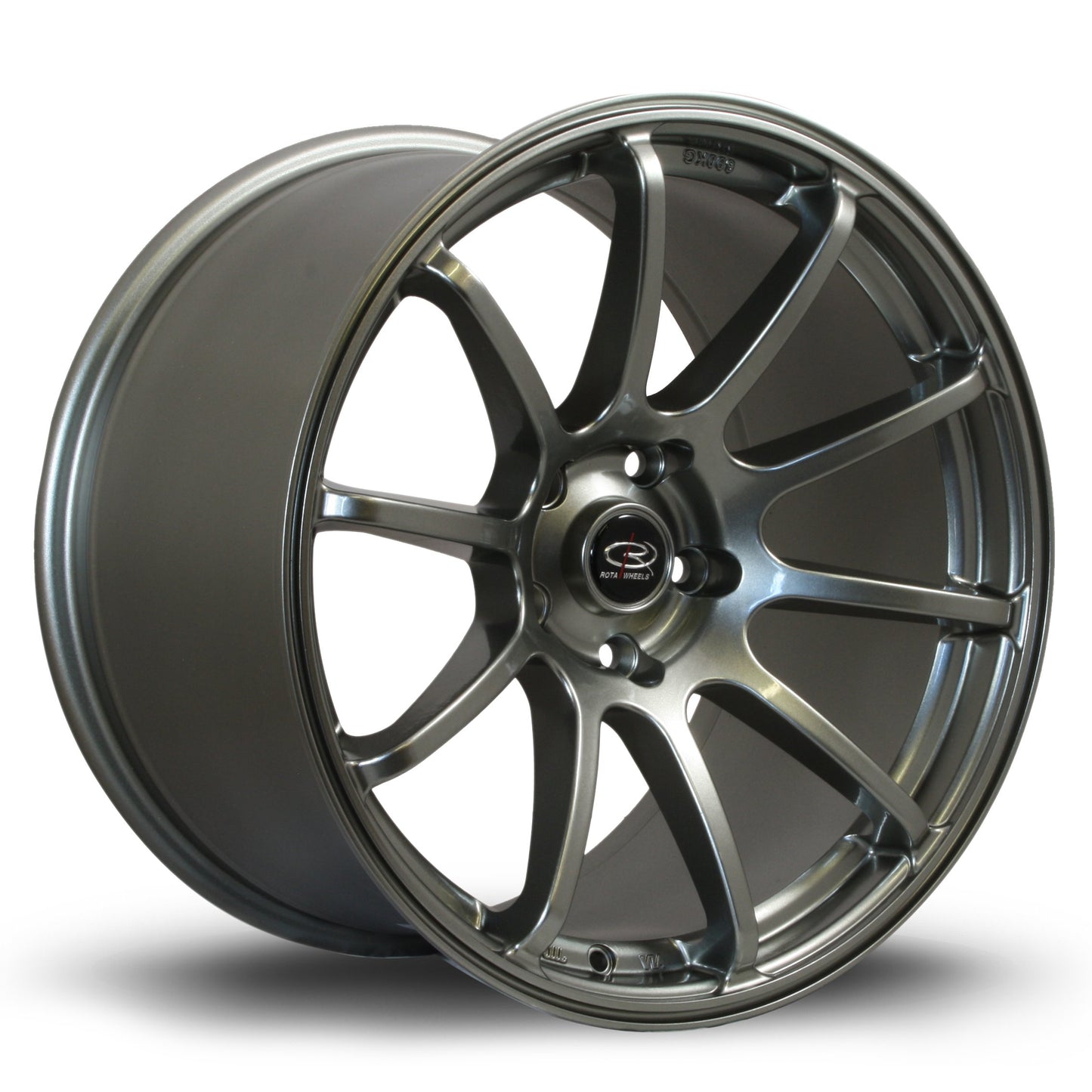 Rota Force, 18 x 10.5 inch, 5x114 PCD, ET40, Steelgrey, Single Wheel