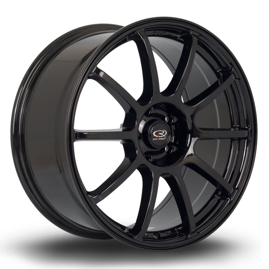 Rota Force, 18 x 8.5 inch, 5x108 PCD, ET42, Black, Single Wheel