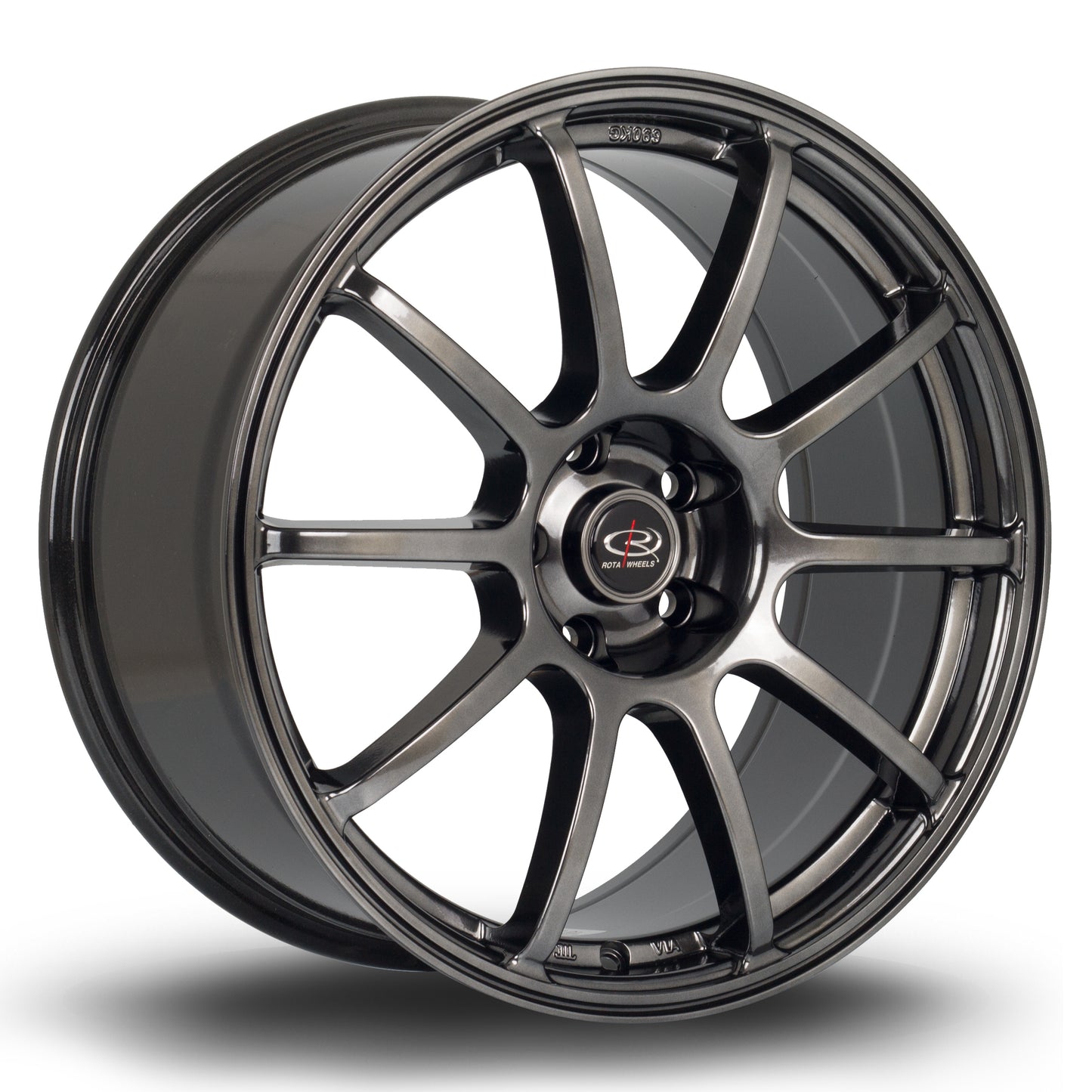 Rota Force, 18 x 8.5 inch, 5x108 PCD, ET42, HBlack, Single Wheel