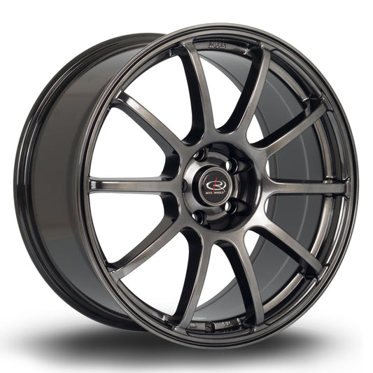 Rota Force, 18 x 8.5 inch, 5x108 PCD, ET42, HBlack, Single Wheel