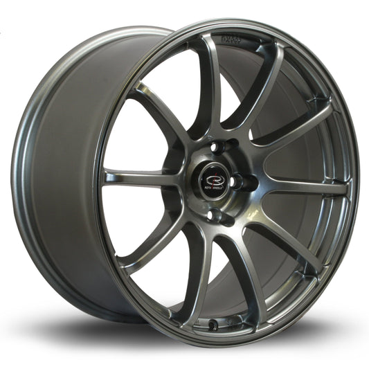 Rota Force, 18 x 9 inch, 5x114 PCD, ET35, Steelgrey, Single Wheel