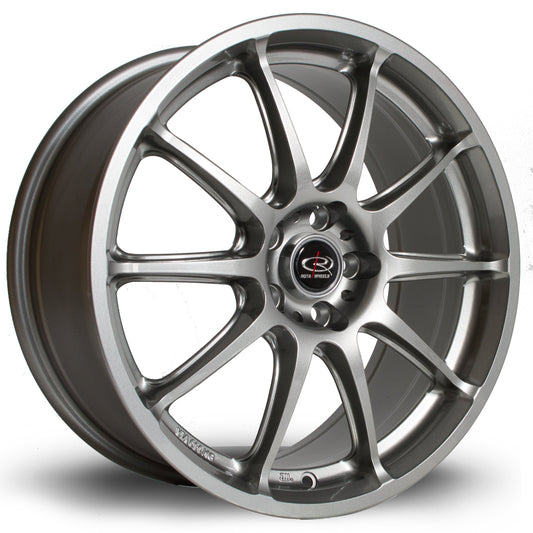 Rota Gra, 17 x 7.5 inch, 5x100 PCD, ET48, Steelgrey, Single Wheel