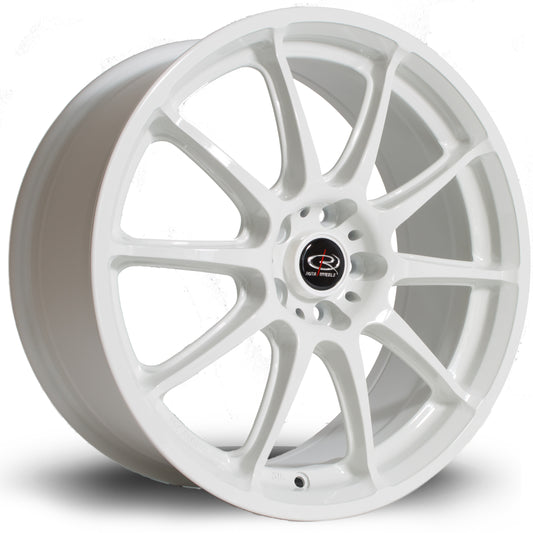 Rota Gra, 17 x 7.5 inch, 5x100 PCD, ET48, White, Single Wheel