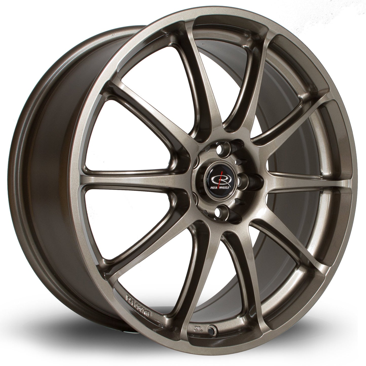 Rota Gra, 18 x 7.5 inch, 5x100 PCD, ET48, Bronze, Single Wheel