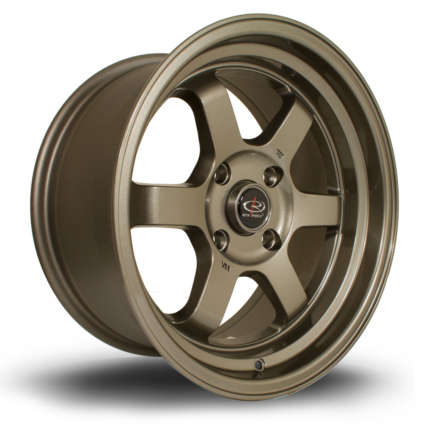 Rota Grid-V, 16 x 8 inch, 4x100 PCD, ET20, Bronze, Single Wheel