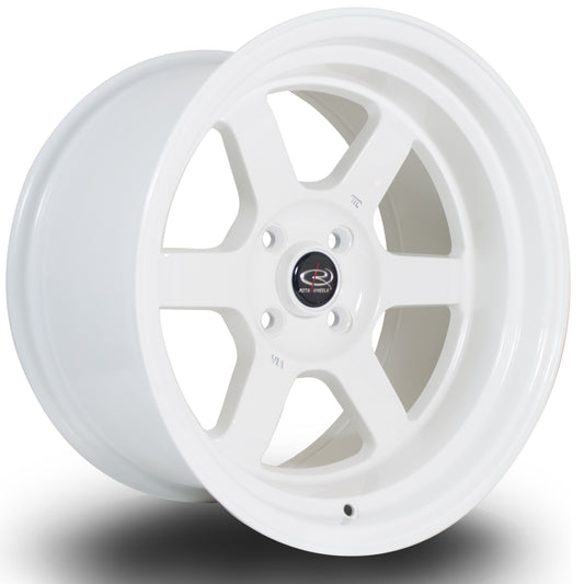 Rota Grid-V, 16 x 9 inch, 4x100 PCD, ET0, White, Single Wheel