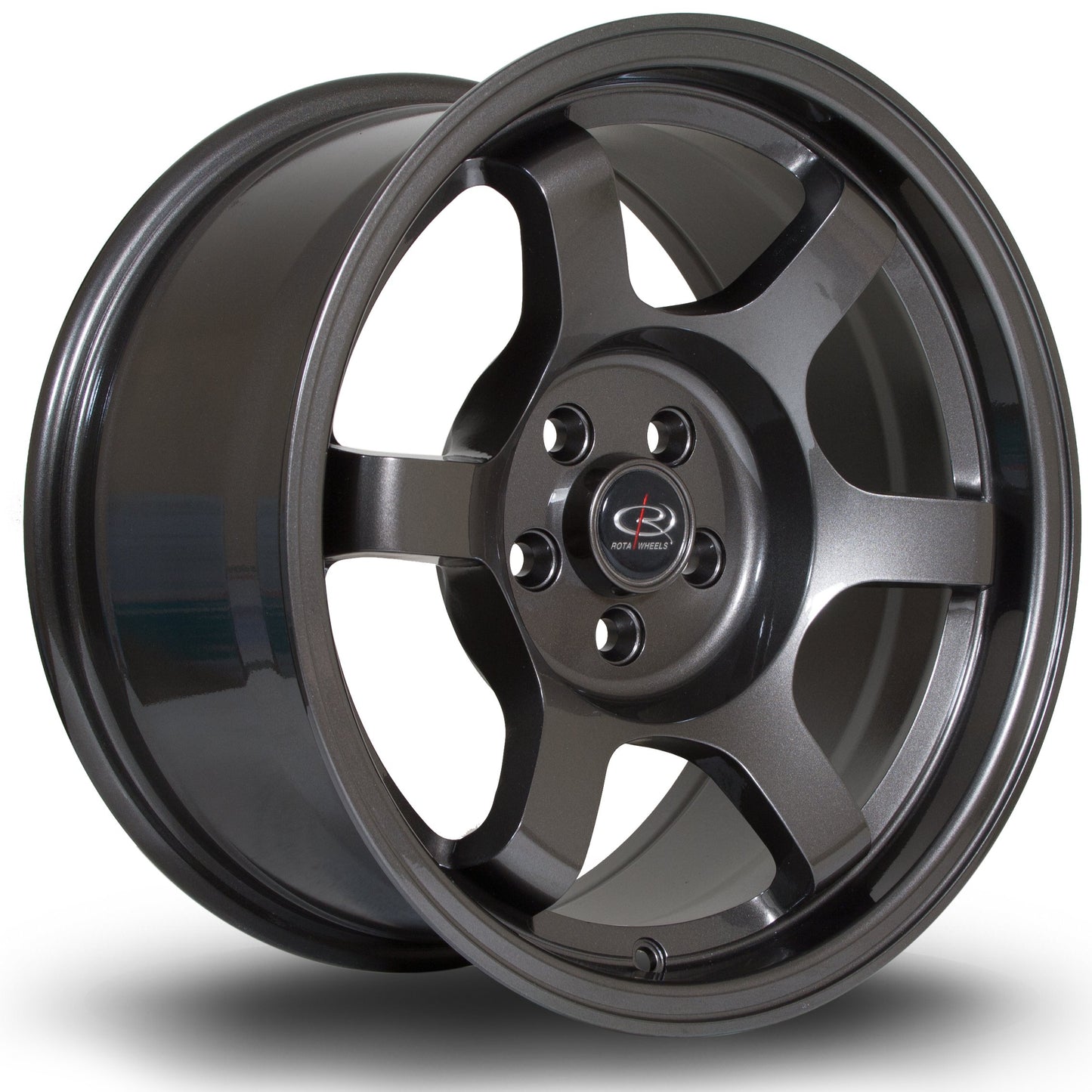 Rota Grid, 16 x 8 inch, 5x100 PCD, ET20, Gunmetal, Single Wheel