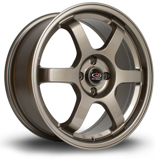 Rota Grid, 17 x 7.5 inch, 4x100 PCD, ET45, Bronze, Single Wheel