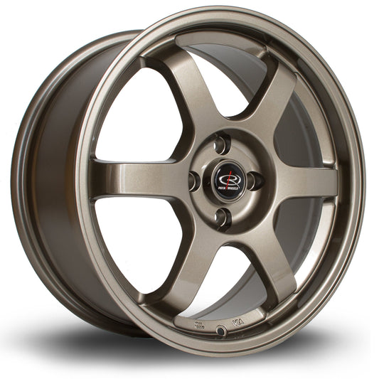 Rota Grid, 17 x 7.5 inch, 5x114 PCD, ET45, Bronze, Single Wheel