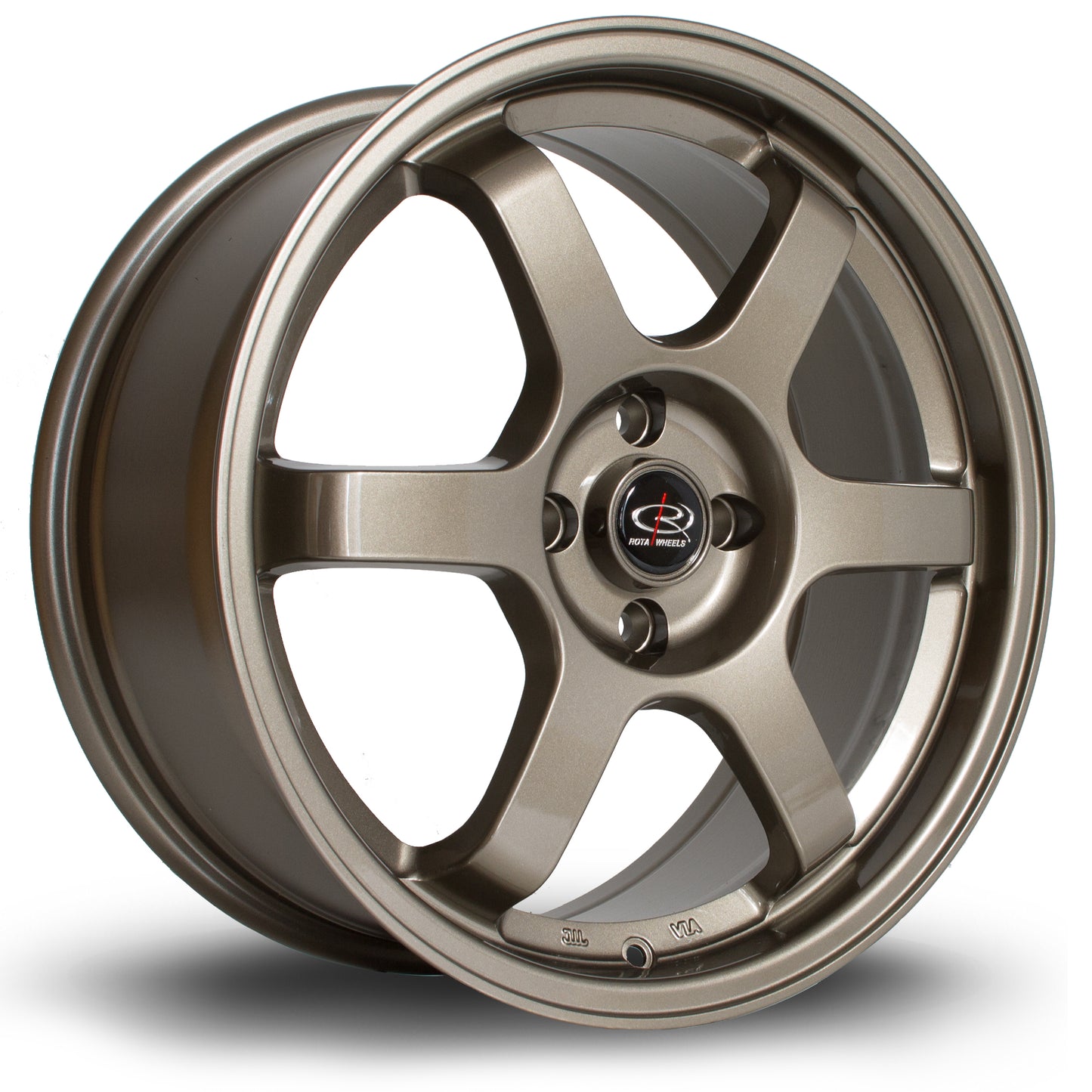 Rota Grid, 17 x 7.5 inch, 4x108 PCD, ET45, Bronze, Single Wheel