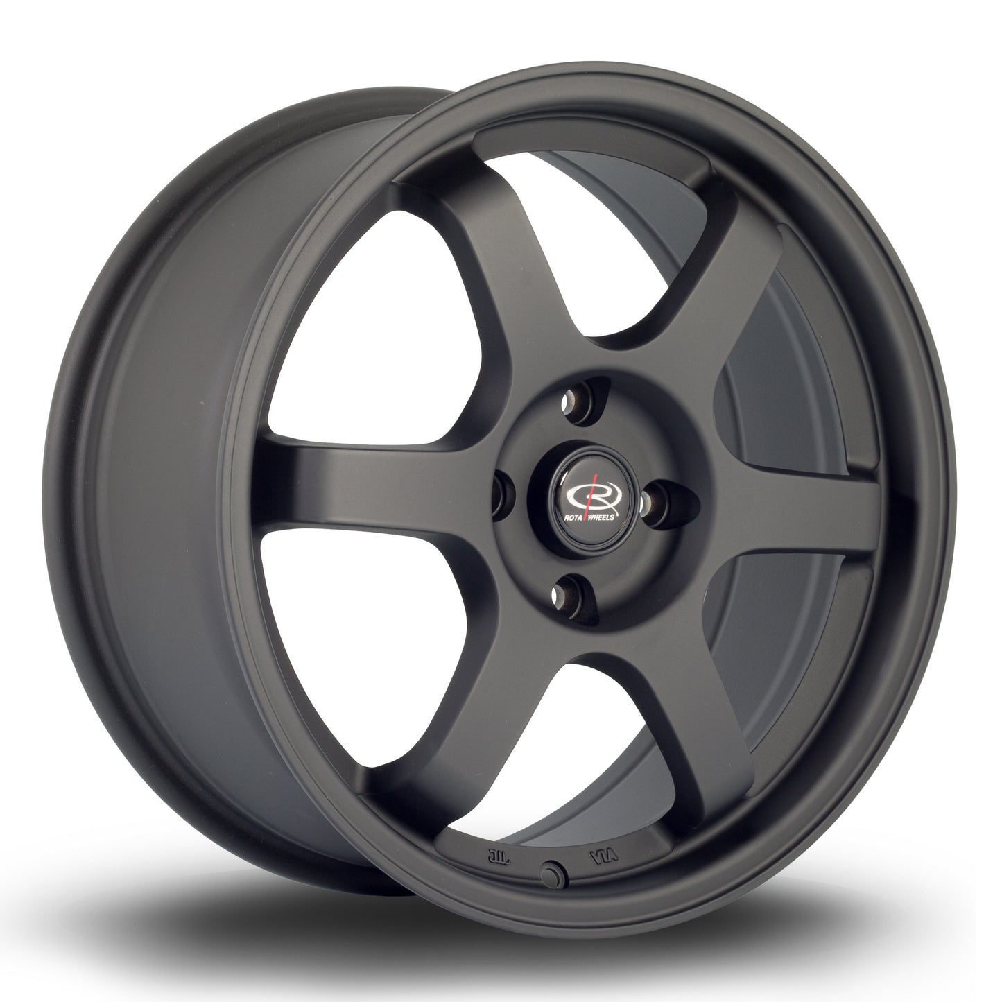 Rota Grid, 17 x 7.5 inch, 4x108 PCD, ET45, FBlack2, Single Wheel