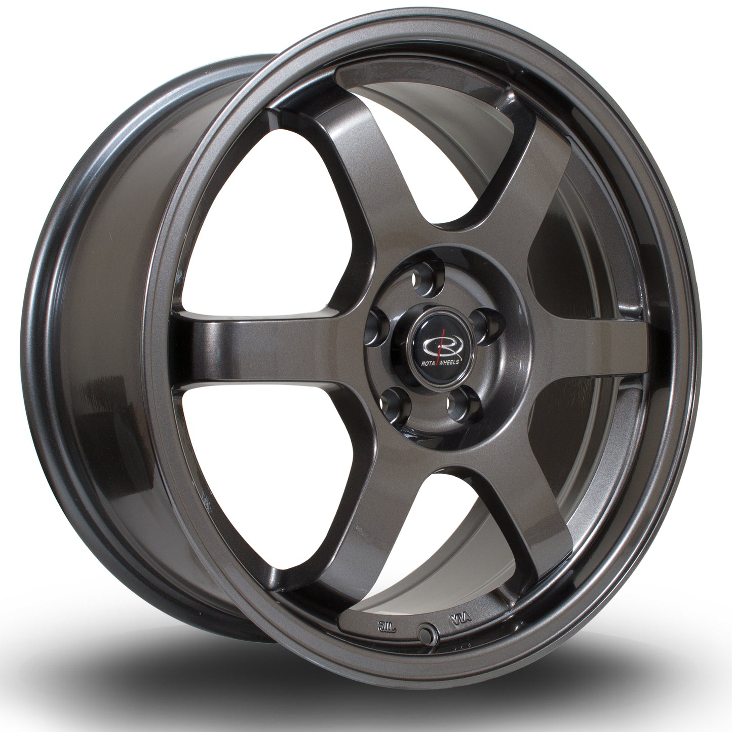 Rota Grid, 17 x 7.5 inch, 5x100 PCD, ET45, Gunmetal, Single Wheel