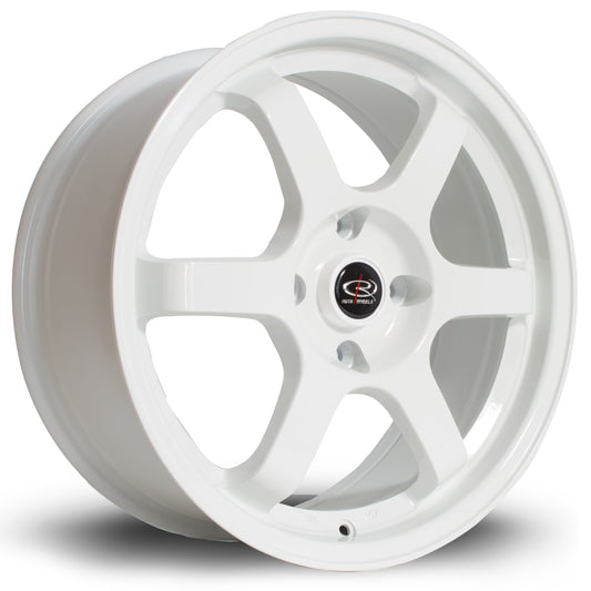 Rota Grid, 17 x 7.5 inch, 4x108 PCD, ET45, White, Single Wheel