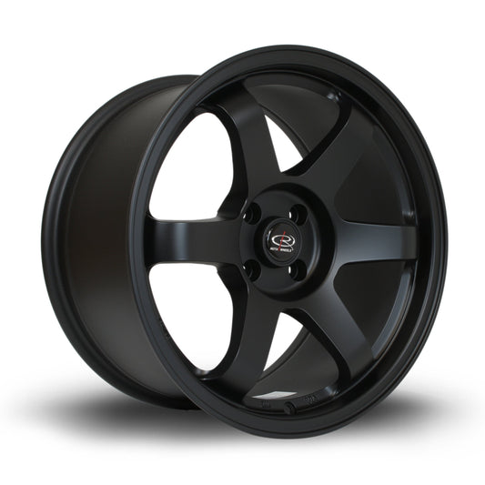 Rota Grid, 17 x 9 inch, 5x100 PCD, ET30, FBlack, Single Wheel