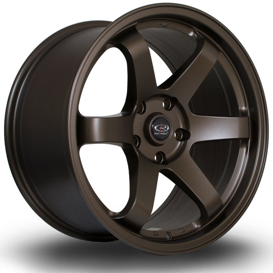 Rota Grid, 18 x 10 inch, 5x114 PCD, ET15, MBronze3, Single Wheel