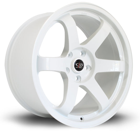 Rota Grid, 18 x 10 inch, 5x114 PCD, ET35, White, Single Wheel