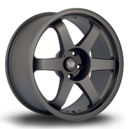 Rota Grid, 18 x 8.5 inch, 5x114 PCD, ET30, FBlack2, Single Wheel