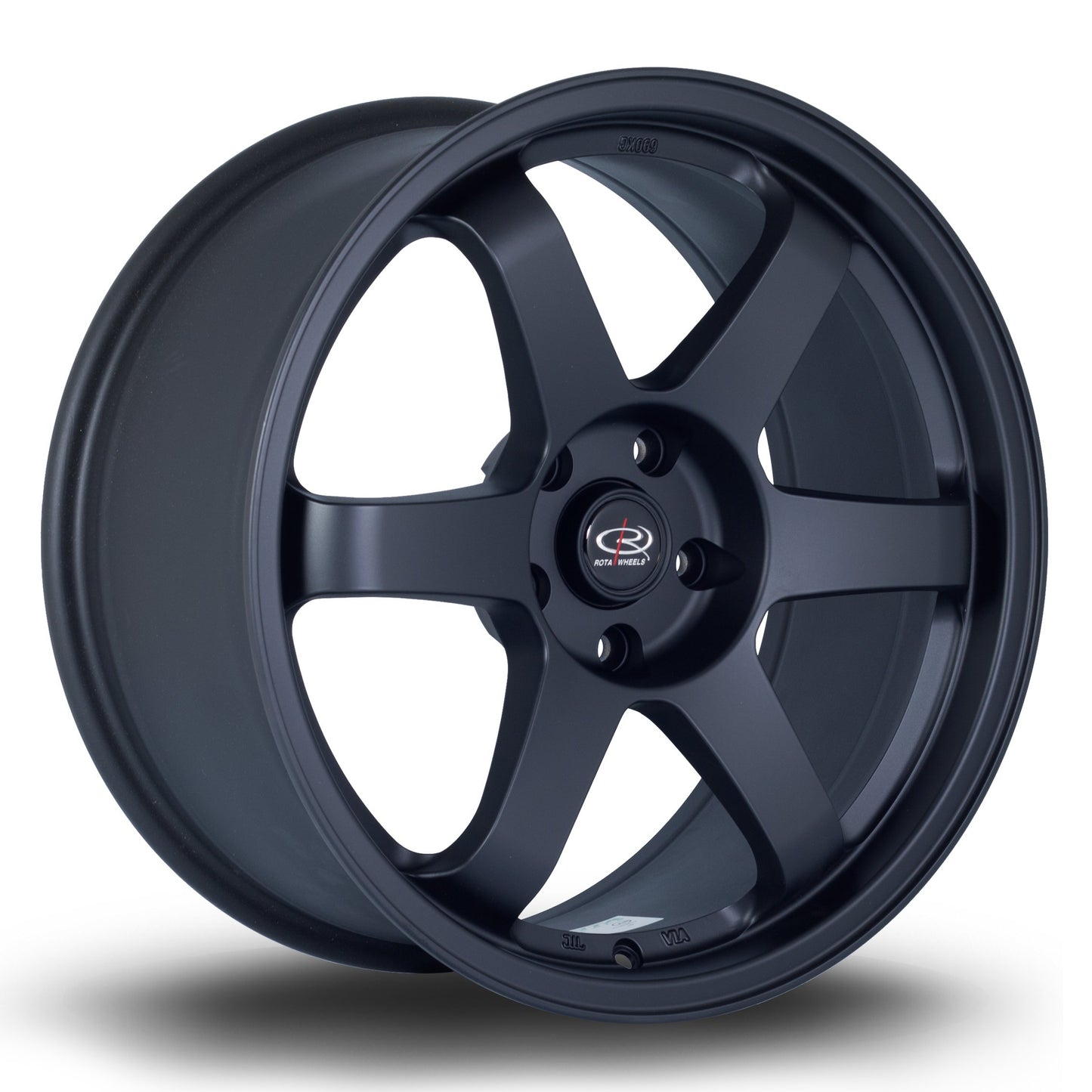 Rota Grid, 18 x 8.5 inch, 5x100 PCD, ET44, FBlack, Single Wheel