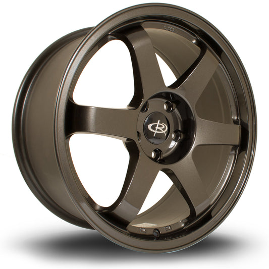 Rota Grid, 18 x 8.5 inch, 5x114 PCD, ET44, Gunmetal, Single Wheel