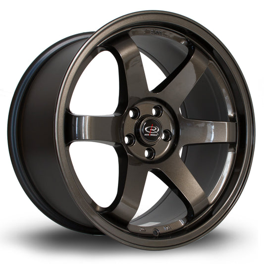 Rota Grid, 18 x 9.5 inch, 5x100 PCD, ET38, Gunmetal, Single Wheel