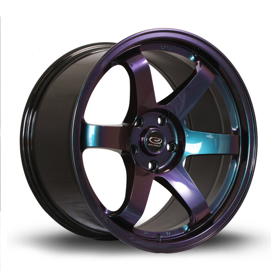 Rota Grid, 18 x 9.5 inch, 5x100 PCD, ET38, NeoChrome, Single Wheel