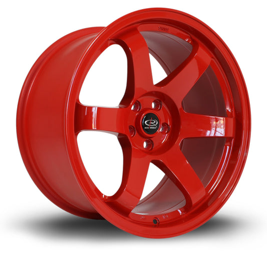 Rota Grid, 18 x 9.5 inch, 5x114 PCD, ET20, Red, Single Wheel