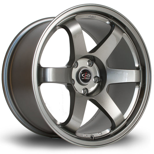 Rota Grid, 18 x 9.5 inch, 5x114 PCD, ET30, Steelgrey, Single Wheel