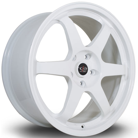 Rota Grid, 19 x 8.5 inch, 5x120 PCD, ET48, White Civic Type R Only, Single Wheel