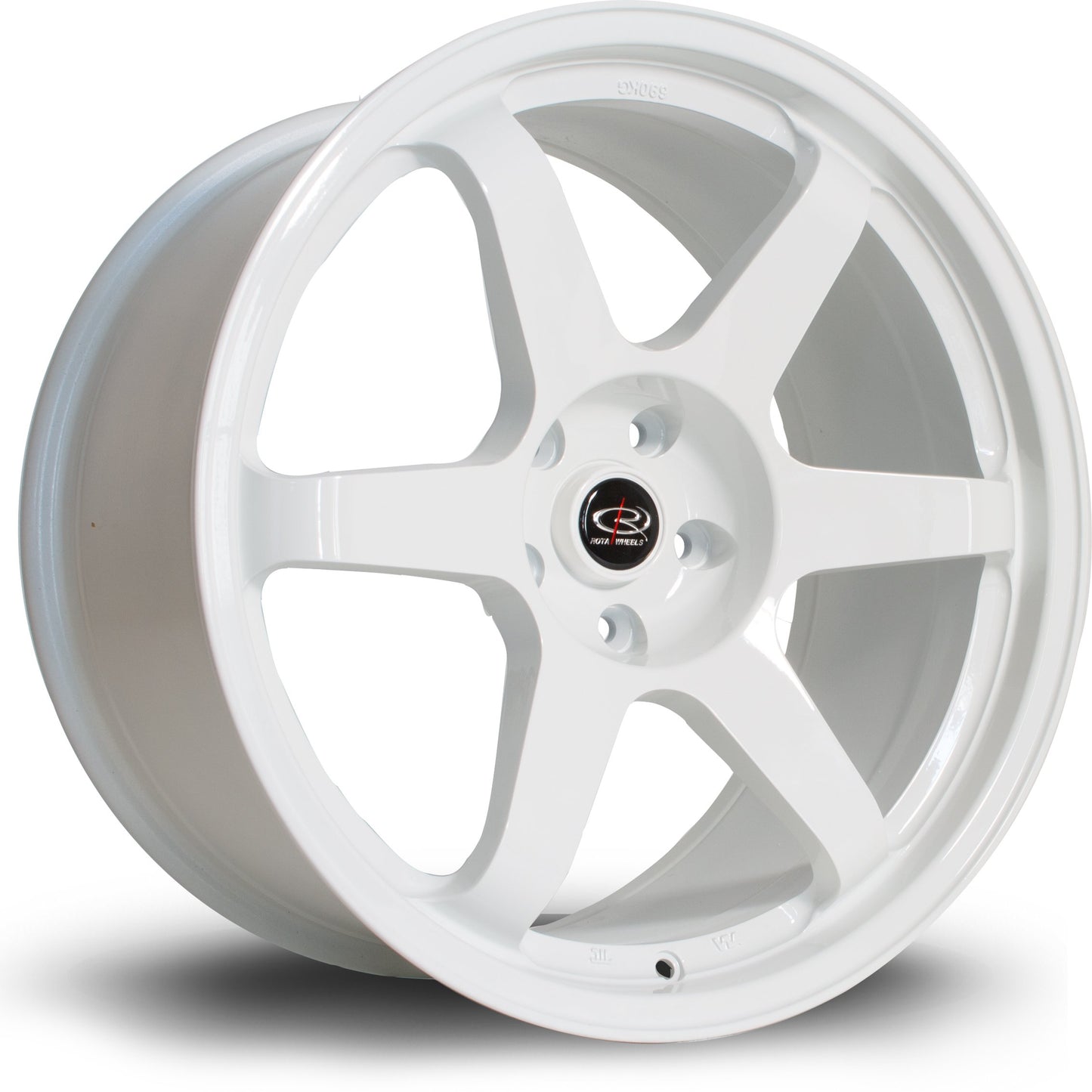 Rota Grid, 19 x 9.5 inch, 5x114 PCD, ET20, White, Single Wheel