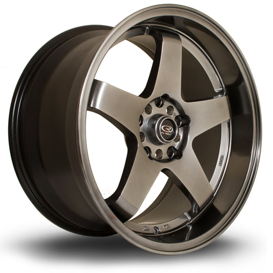 Rota GTR-D, 18 x 10 inch, 5x114 PCD, ET12, HBlack, Single Wheel