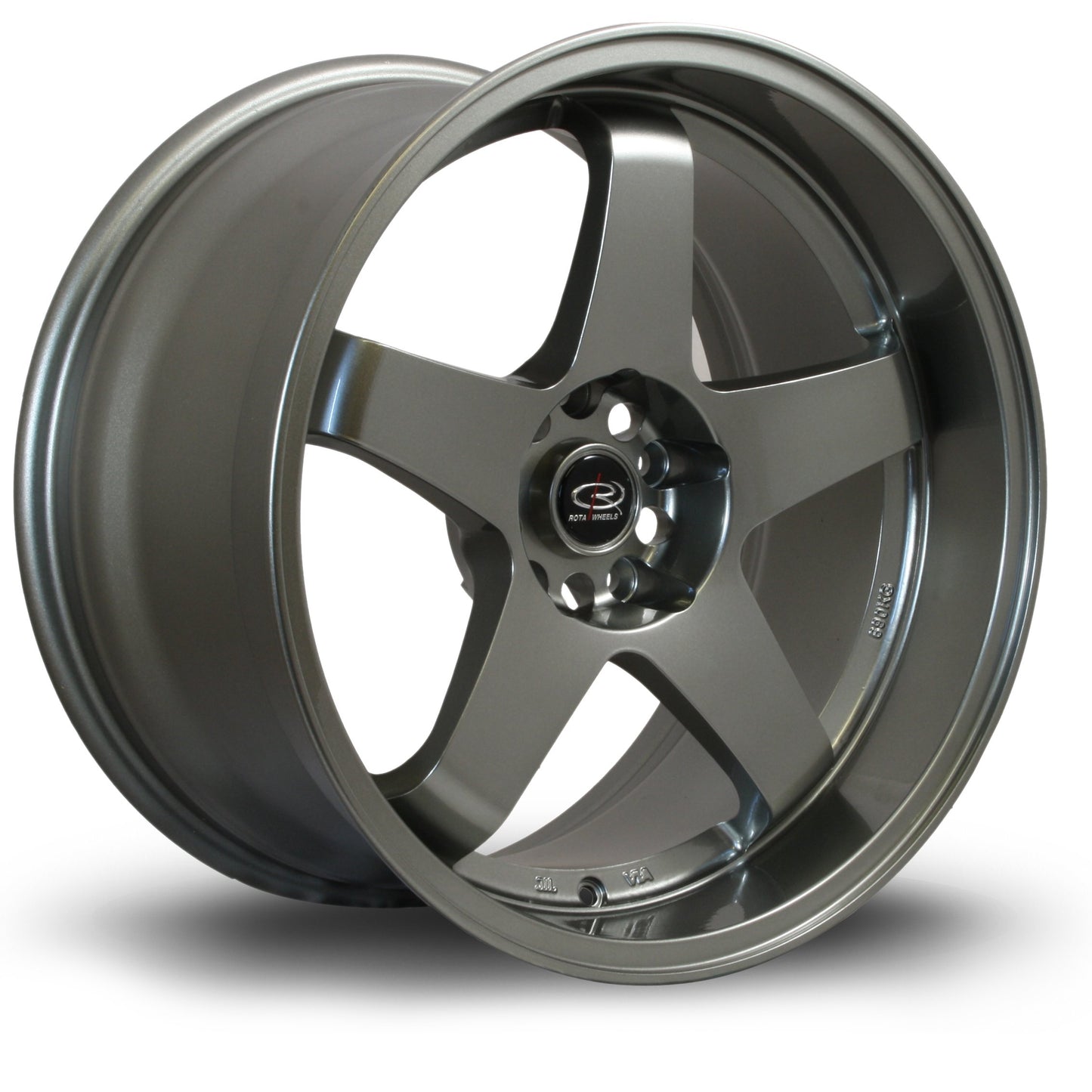 Rota GTR-D, 18 x 10 inch, 5x114 PCD, ET12, Steelgrey, Single Wheel