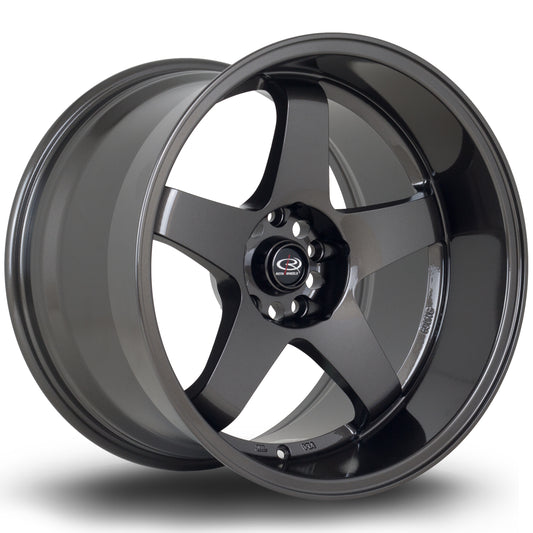 Rota GTR-D, 18 x 12 inch, 5x114 PCD, ET20, Gunmetal, Single Wheel