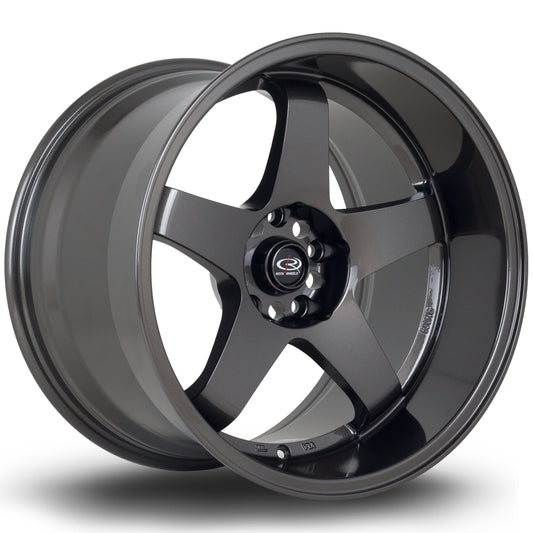 Rota GTR-D, 18 x 12 inch, 5x114 PCD, ET0, Gunmetal, Single Wheel