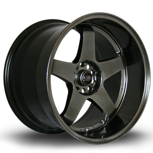 Rota GTR-D, 18 x 12 inch, 5x114 PCD, ET20, HBlack, Single Wheel