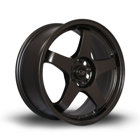 Rota GTR, 17 x 7.5 inch, 4x100 PCD, ET45, Gunmetal, Single Wheel