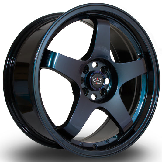 Rota GTR, 17 x 7.5 inch, 4x100 PCD, ET35, NeoChrome, Single Wheel