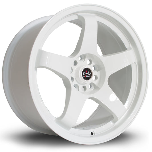 Rota GTR, 17 x 9.5 inch, 5x114 PCD, ET12, White, Single Wheel