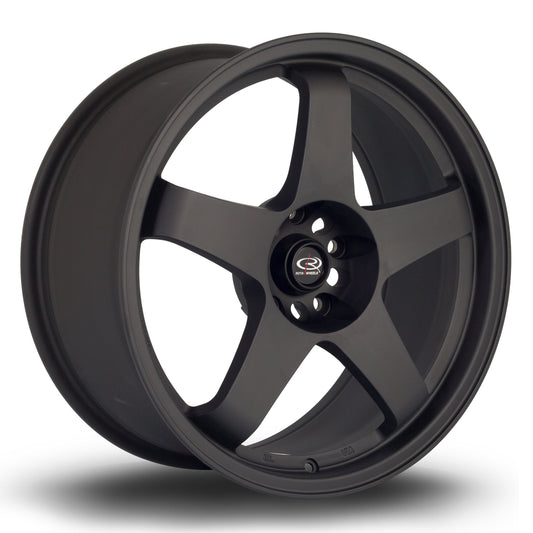 Rota GTR, 18 x 8.5 inch, 5x114 PCD, ET30, FBlack2, Single Wheel