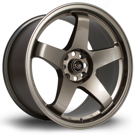 Rota GTR, 18 x 9.5 inch, 5x114 PCD, ET30, Bronze, Single Wheel