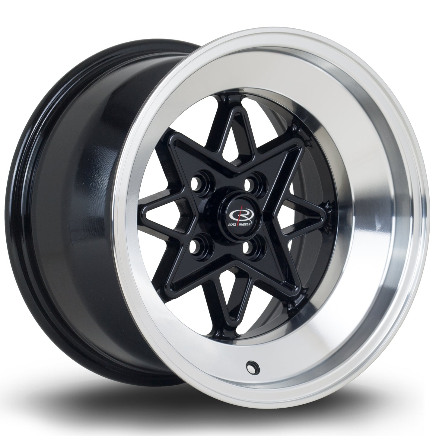 Rota Hachi, 15 x 9 inch, 4x100 PCD, ET0, RLBlack, Single Wheel