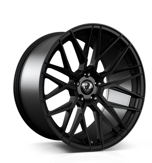 CADES Hera, 20 x 10 inch , 5-112 PCD, ET40,  Matt Black, Single Wheel