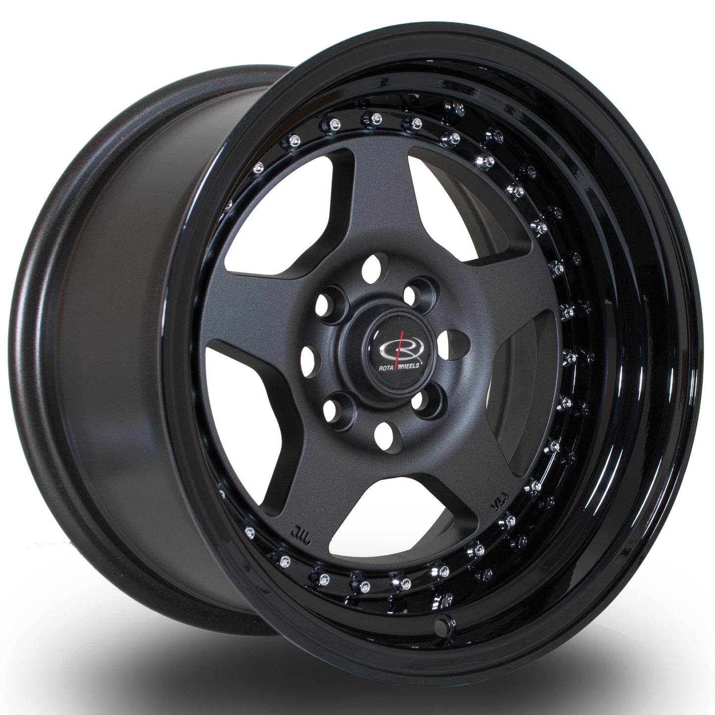 Rota Kyusha, 15 x 8 inch, 4x100 PCD, ET0, FGMBlack, Single Wheel