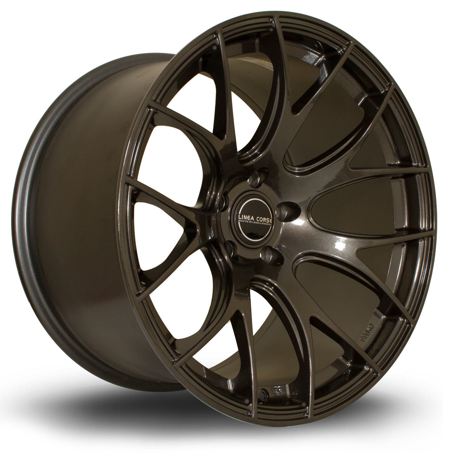 Linea Corse LC818, 19 x 11 inch, 5x120 PCD, ET25, Gunmetal, Single Wheel