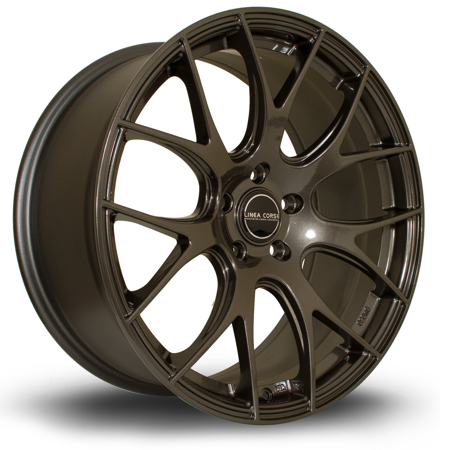 Linea Corse LC818, 19 x 8.5 inch, 5x114 PCD, ET38, Gunmetal, Single Wheel